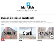 Tablet Screenshot of irlanglish.com